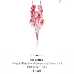 SOLD OUT THE ATTICO DRESS